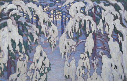 Snow Fantasy - by Lawren Harris