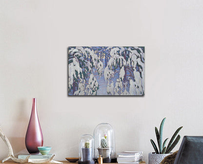 Snow Fantasy - by Lawren Harris