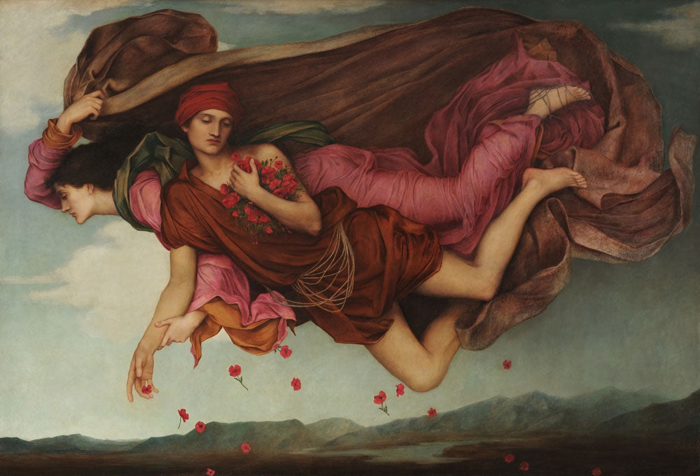 Night and Sleep - by Evelyn De Morgan