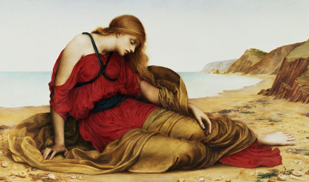 Ariadne at Naxos - by Evelyn De Morgan