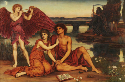 Love's Passing - by Evelyn De Morgan