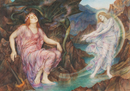 The Passing of the Soul at Death - by Evelyn De Morgan