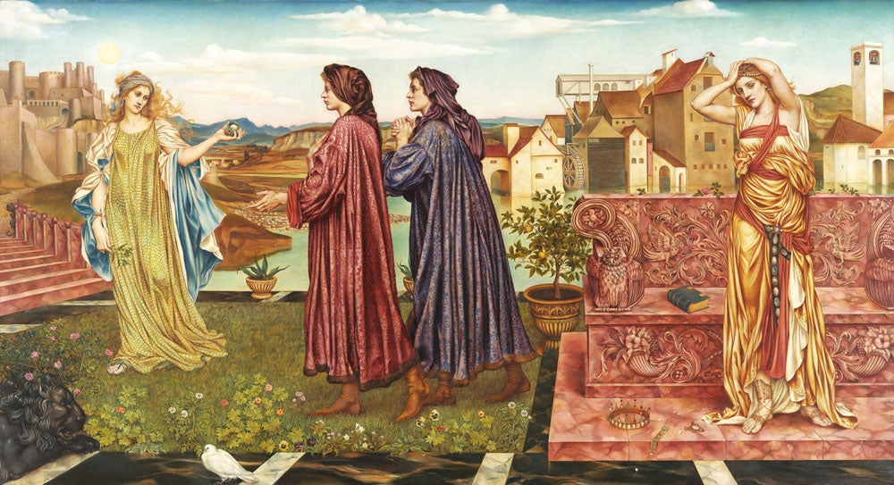 The Garden of Opportunity - by Evelyn De Morgan