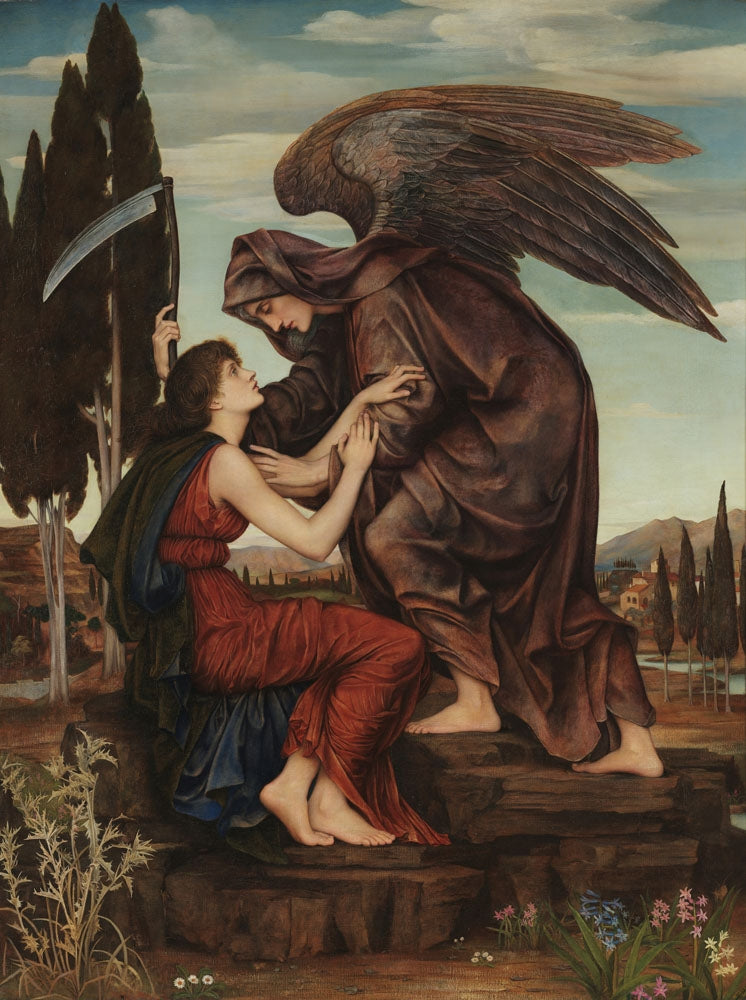 The Angel of Death - by Evelyn De Morgan