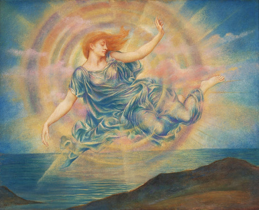 Evening Star over the Sea - by Evelyn De Morgan