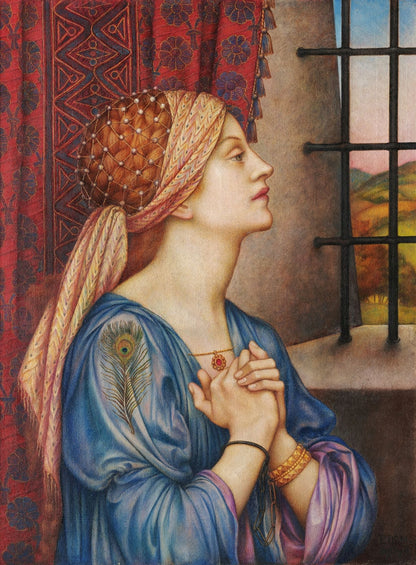 The Prisoner - by Evelyn De Morgan