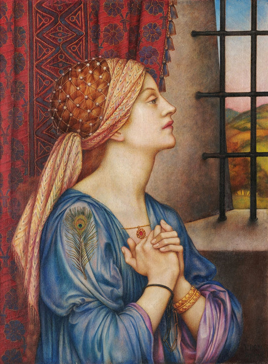 The Prisoner - by Evelyn De Morgan