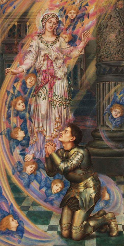 Our Lady of Peace - by Evelyn De Morgan