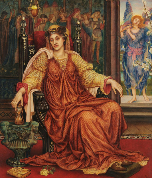 The Hourglass - by Evelyn De Morgan