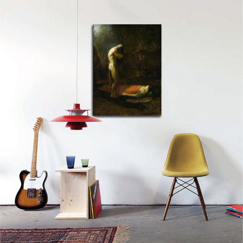 The Mourning Brave - by Edwin Willard Deming