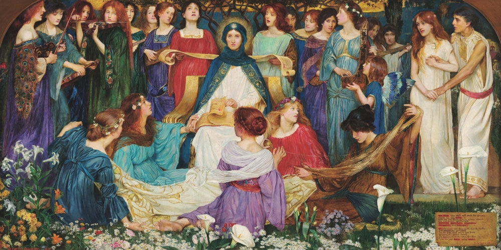 The Blessed Damozel - by Byam Shaw