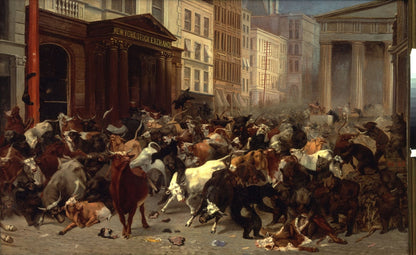 The Bulls and Bears in the Market - by William Holbrook Beard