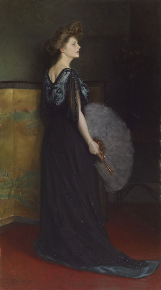 Portrait of Mrs. Francis Stanton Blake - by Julius LeBlanc Stewart