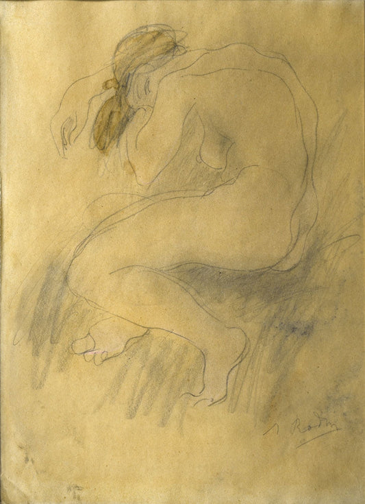 Nude - by Auguste Rodin