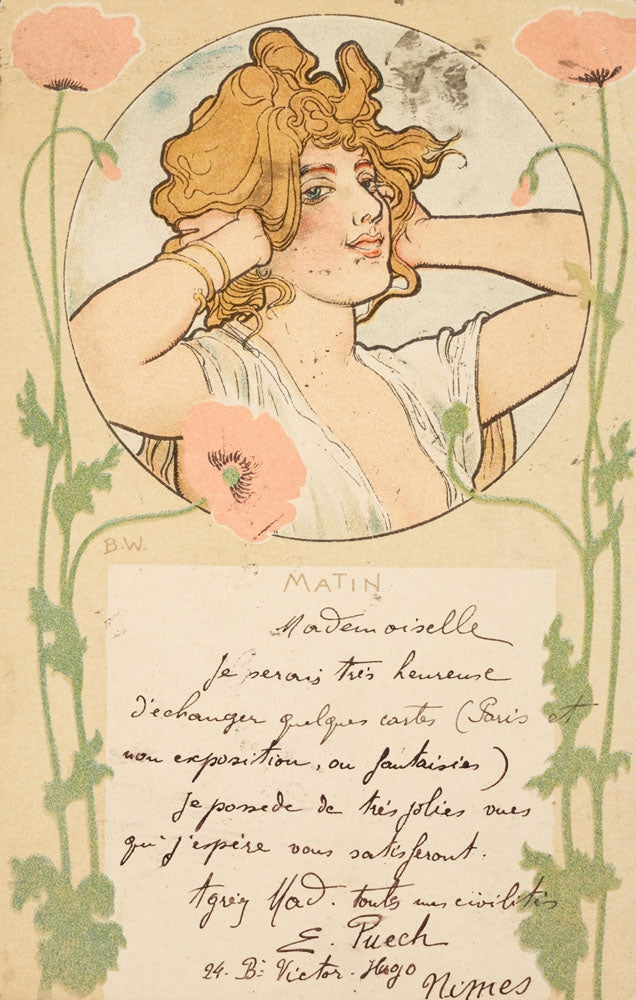 MATIN - by Alphonse Mucha