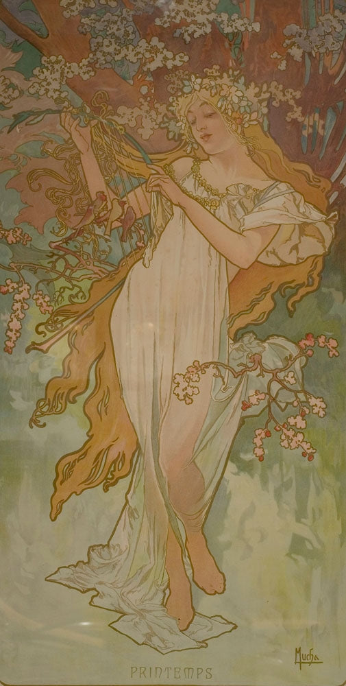 Printemps - by Alphonse Mucha