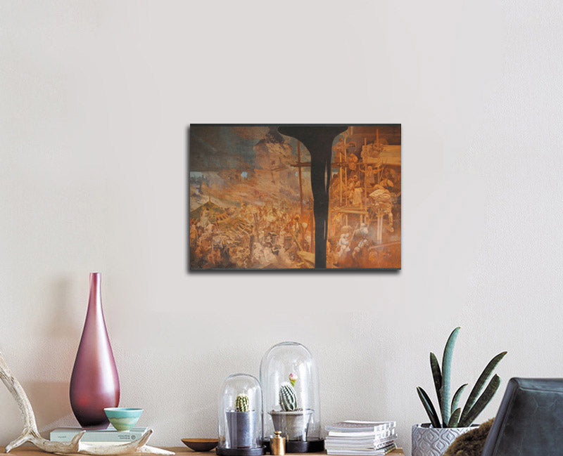 Epopeia Eslava - Ciclo XIV - by Alphonse Mucha