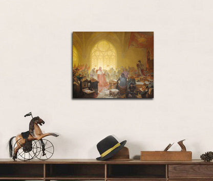 Epopéia Eslava - Ciclo XIII - by Alphonse Mucha