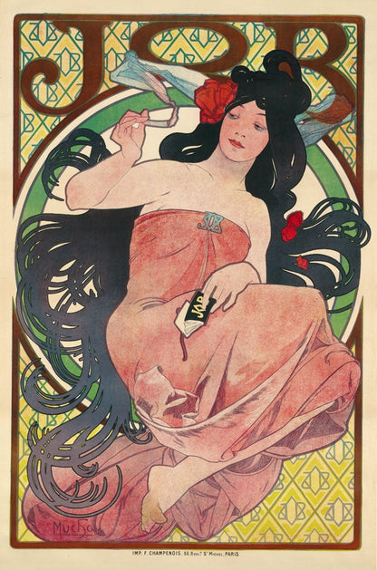 Job - by Alphonse Mucha