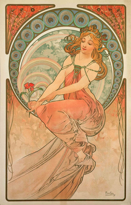 As Artes - Pintura - by Alphonse Mucha