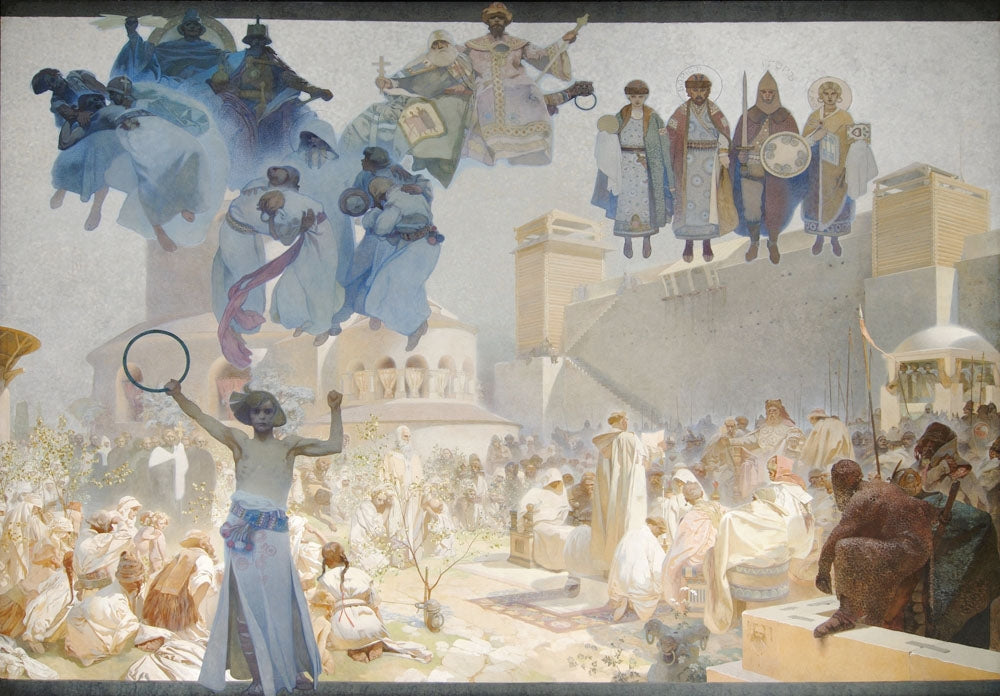 Epopéia Eslava - Ciclo III - by Alphonse Mucha