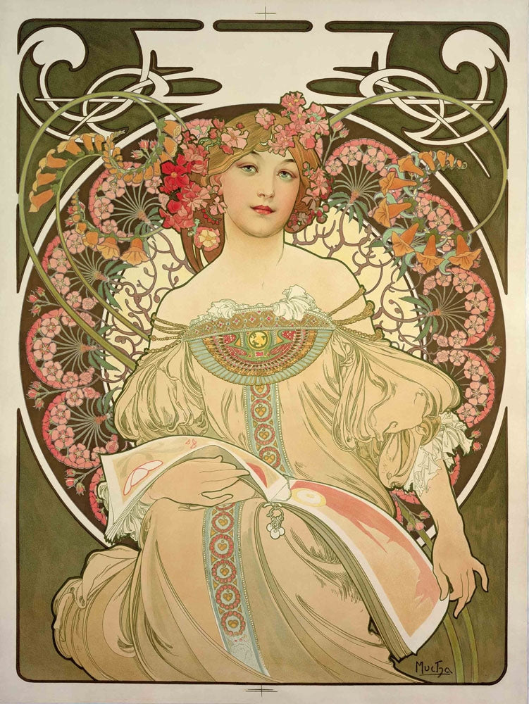 Devaneio - by Alphonse Mucha