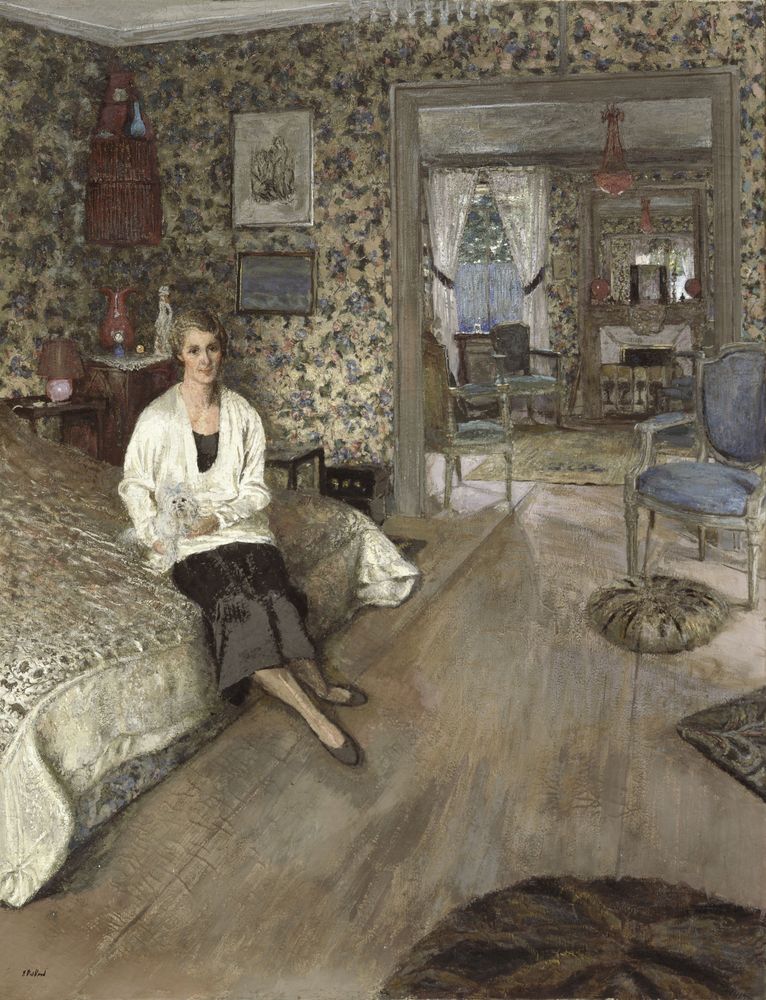 The countess Marie-Blanche de Polignac - by Édouard Vuillard