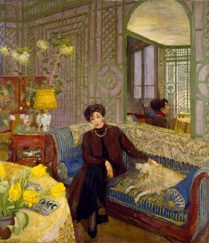 Marcelle Aron (Madame Tristan Bernard) - by Édouard Vuillard