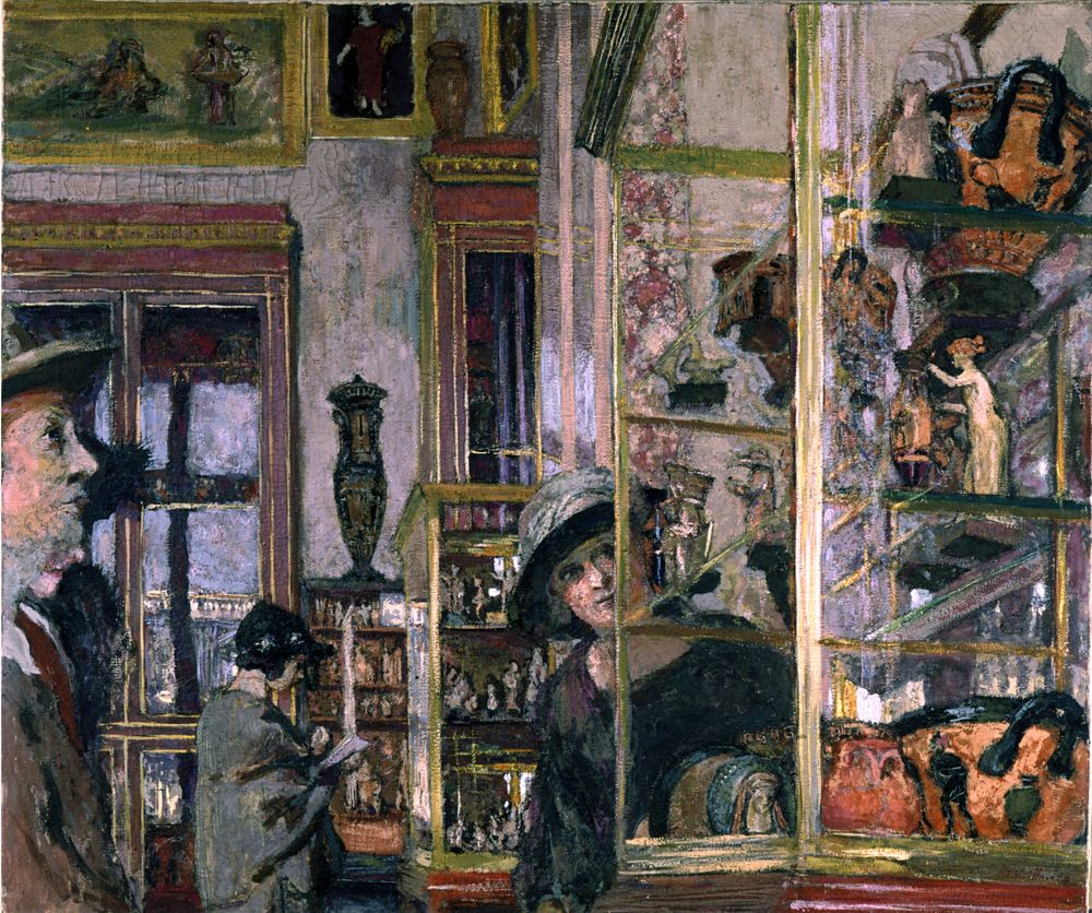 La Salle Clarac - by Édouard Vuillard