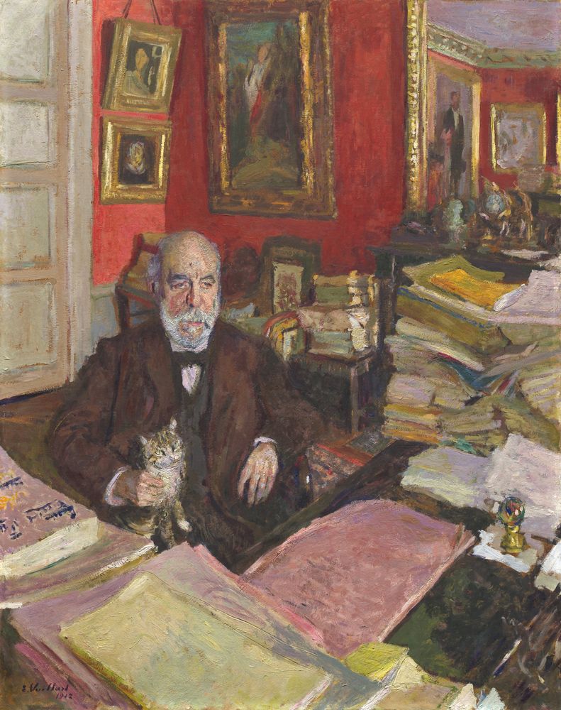 Théodore Duret - by Édouard Vuillard