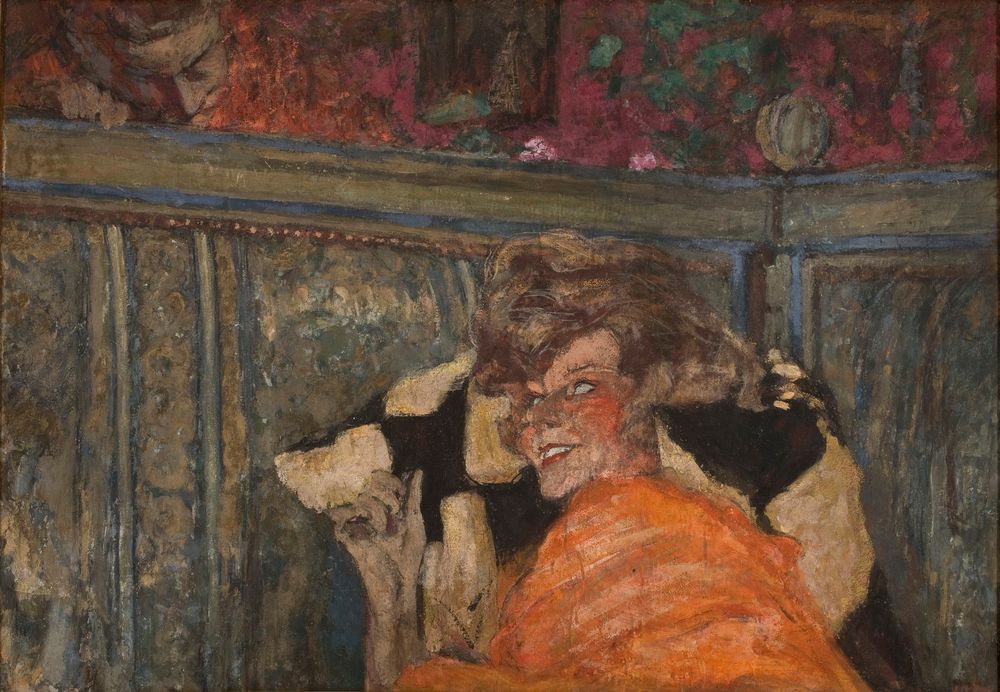 Yvonne Printemps and Sacha Guitry - by Édouard Vuillard