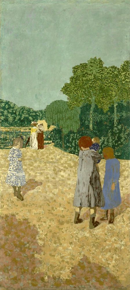 The Promenade - by Édouard Vuillard