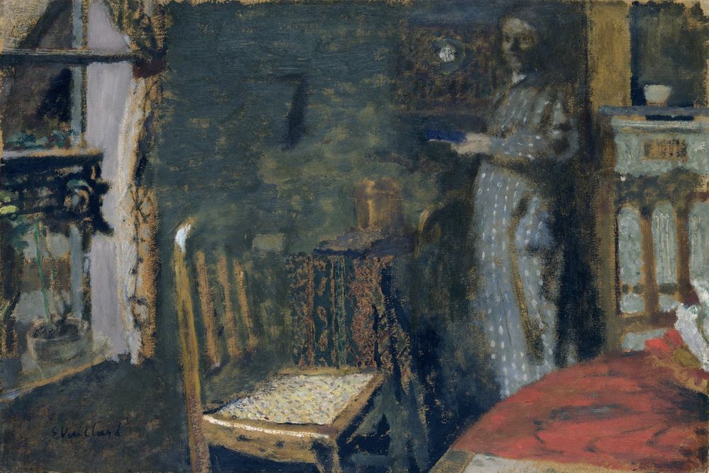 Woman by the Window - by Édouard Vuillard