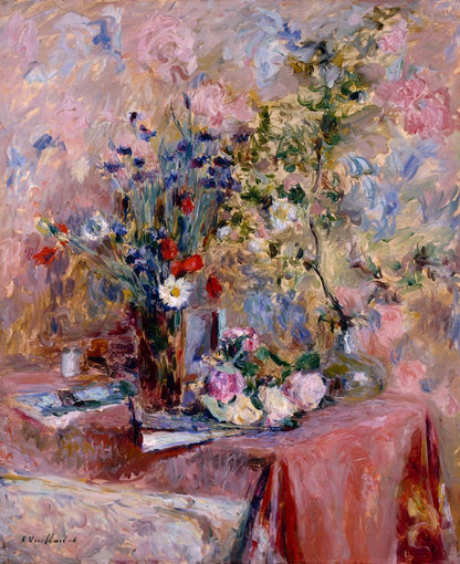 Flowers - by Édouard Vuillard