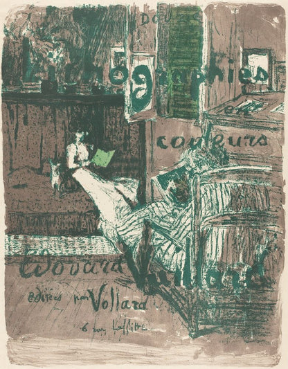 Cover for the Album "Paysages et intérieurs" - by Édouard Vuillard