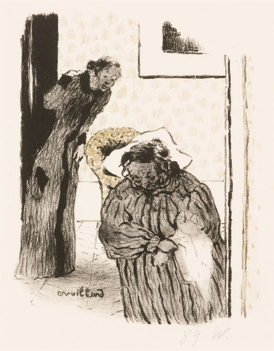 La Sieste ou la Convalescence - by Édouard Vuillard