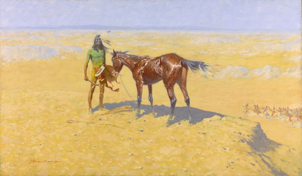 Ridden Down - by Frederic Remington