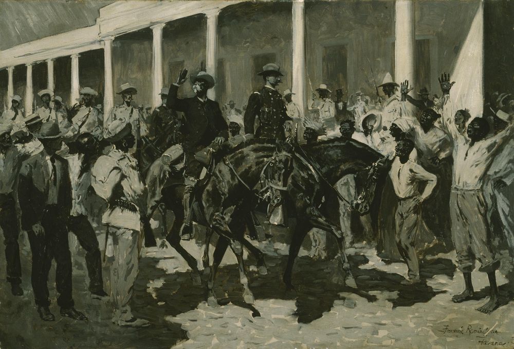 The Return of Gomez to Havana - by Frederic Remington