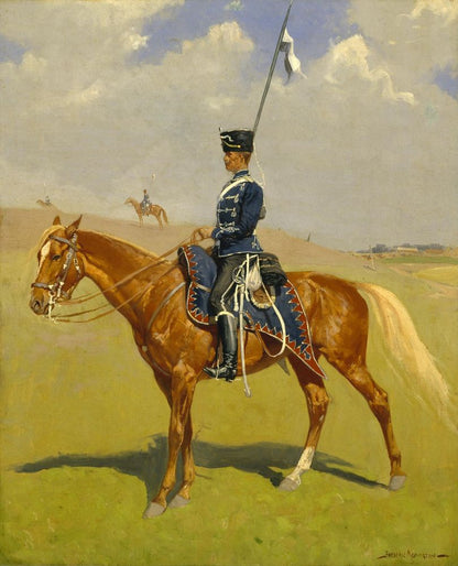 The Hussar - by Frederic Remington