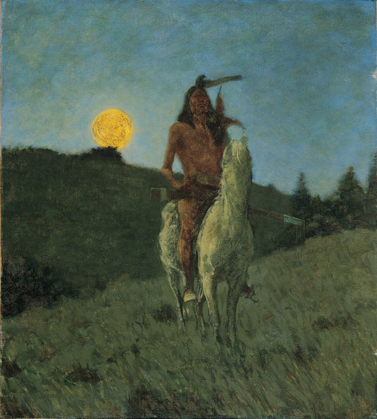 The Outlier - by Frederic Remington