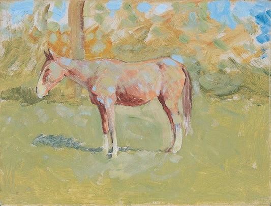 Untitled horse study 1 - by Frederic Remington