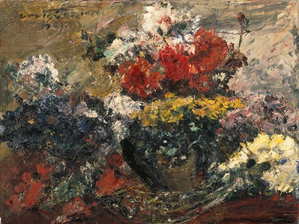 Autumn Flowers - by Lovis Corinth