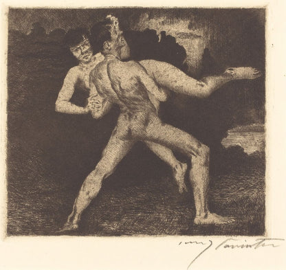 Entführung (Abduction) - by Lovis Corinth