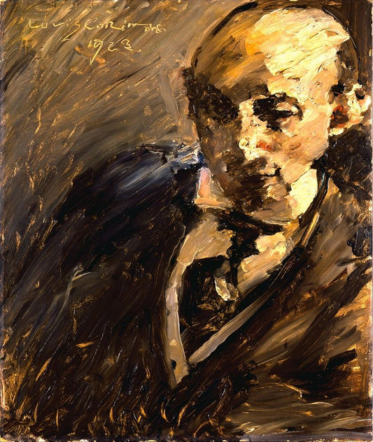 Portrait of Alfred Kuhn - by Lovis Corinth