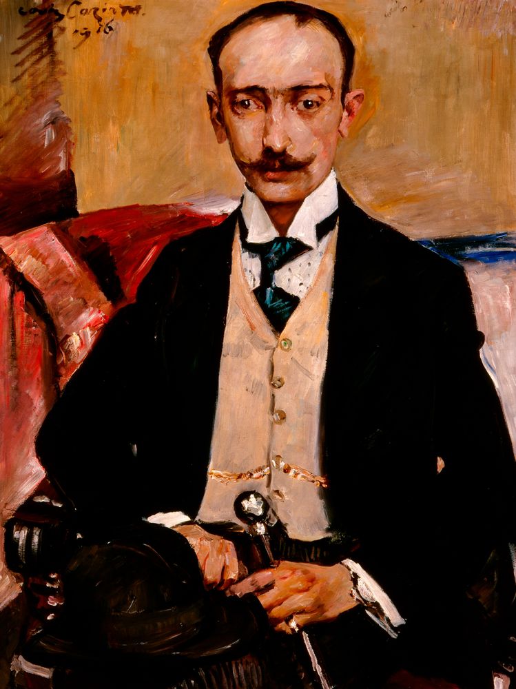 Portrait of Dr. Karl Schwarz - by Lovis Corinth