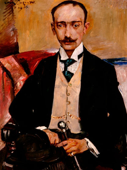 Portrait of Dr. Karl Schwarz - by Lovis Corinth