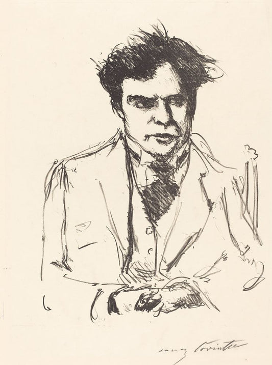 Joseph Schwarz - by Lovis Corinth