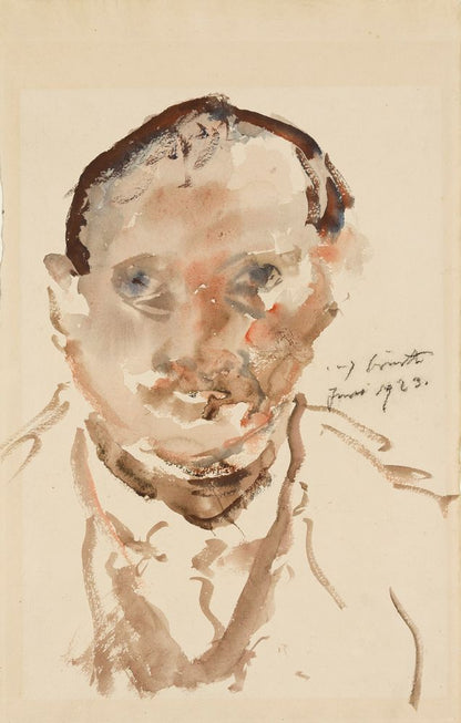 Self-Portrait - by Lovis Corinth