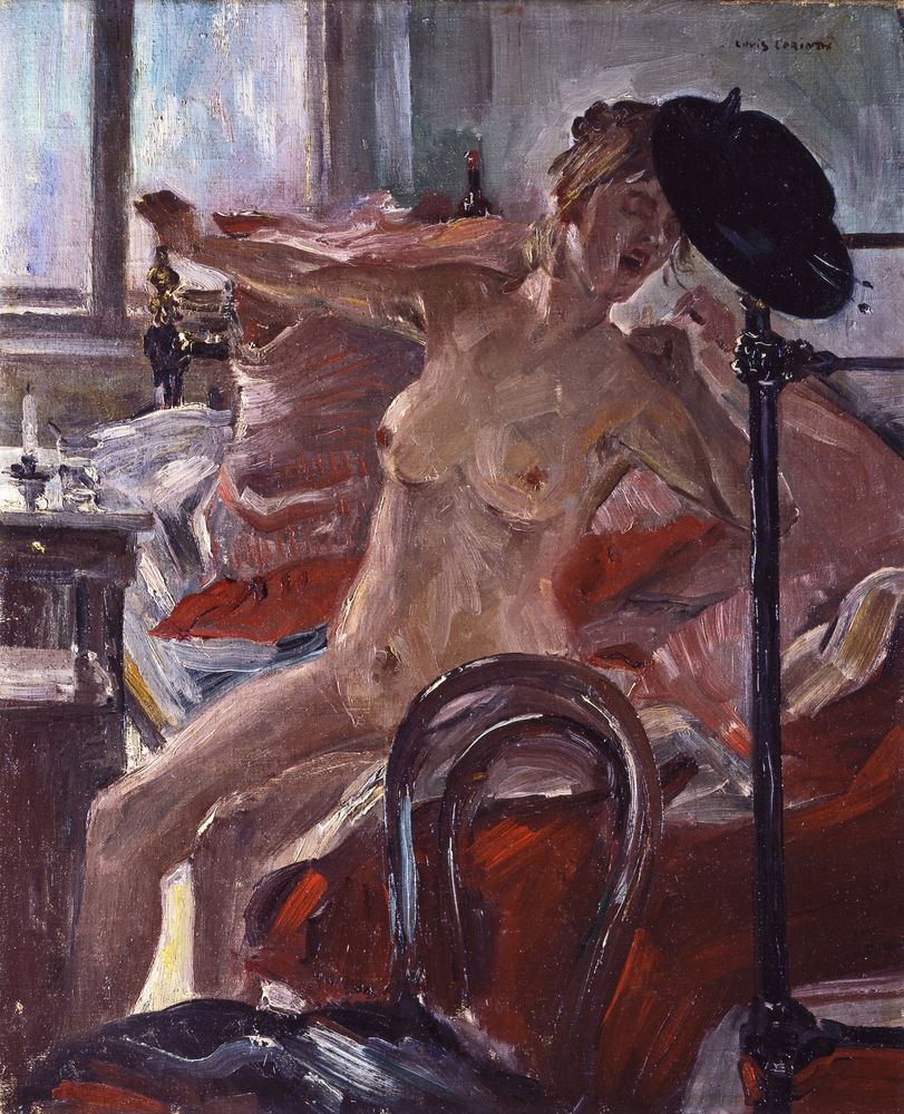 In the morning - by Lovis Corinth