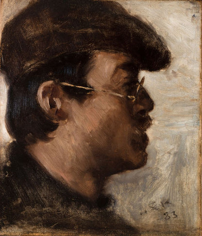 Eilif Peterssen - by Peder Severin Krøyer